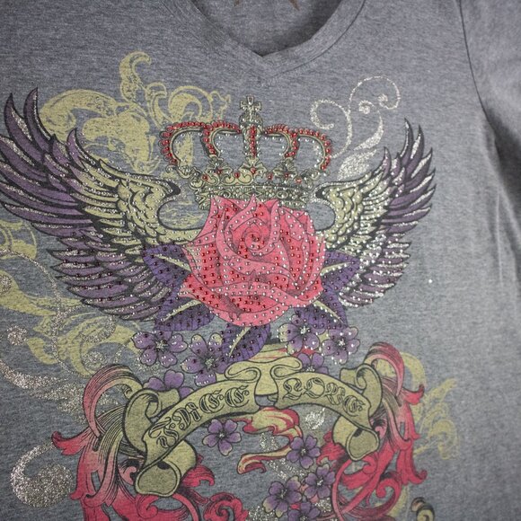 MXM Rhinestone Y2K Tee Womens 2XL - Picture 4 of 8